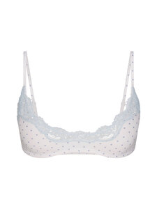 SKIMS - Fits Everybody Lace Scoop Bralette -rintaliivit - SLATE PIN DOT PRINT | Stockmann