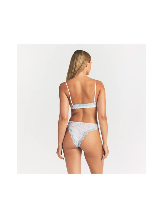 SKIMS - Fits Everybody Lace Scoop Bralette -rintaliivit - SLATE PIN DOT PRINT | Stockmann - photo 3