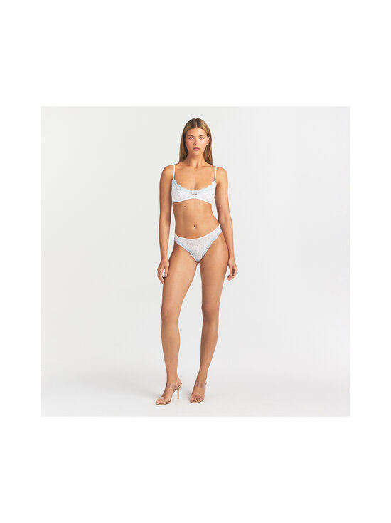 SKIMS - Fits Everybody Lace Scoop Bralette -rintaliivit - SLATE PIN DOT PRINT | Stockmann - photo 4