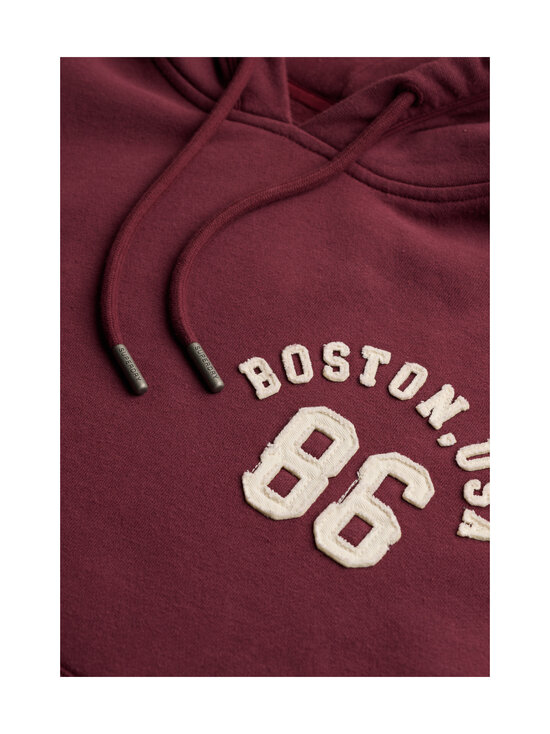 Superdry - ATH Essential Applique Crop -huppari - 1KD PORT RED | Stockmann - photo 4