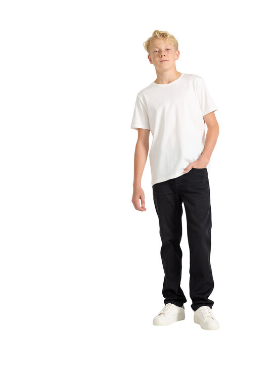 Lindex - Staffan Straight Leg džinsi - 80 BLACK | Stockmann - photo 3