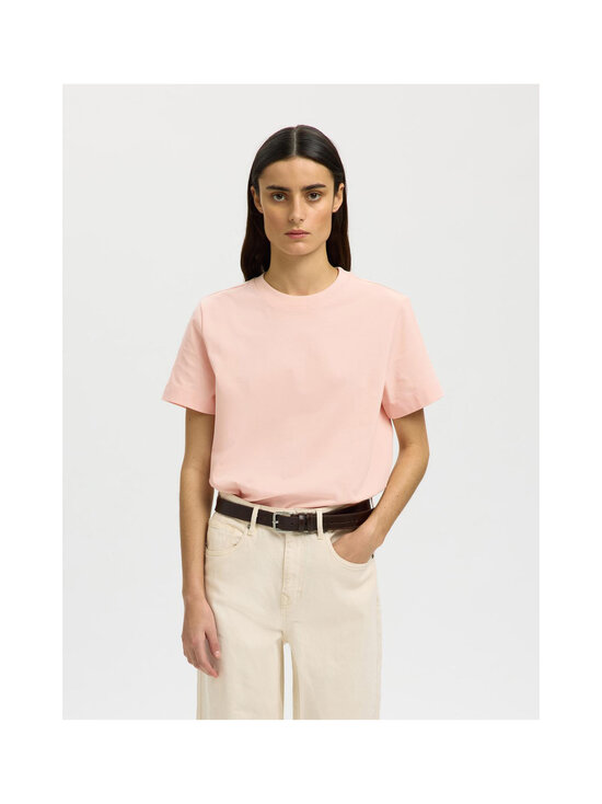 Selected - SlfEssential Boxy T-krekls - PALE DOGWOOD | Stockmann - photo 4