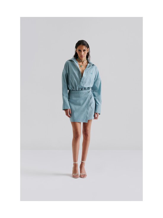 Malina - Portea Wrapped -paitamekko - AQUA STRIPE | Stockmann - photo 4