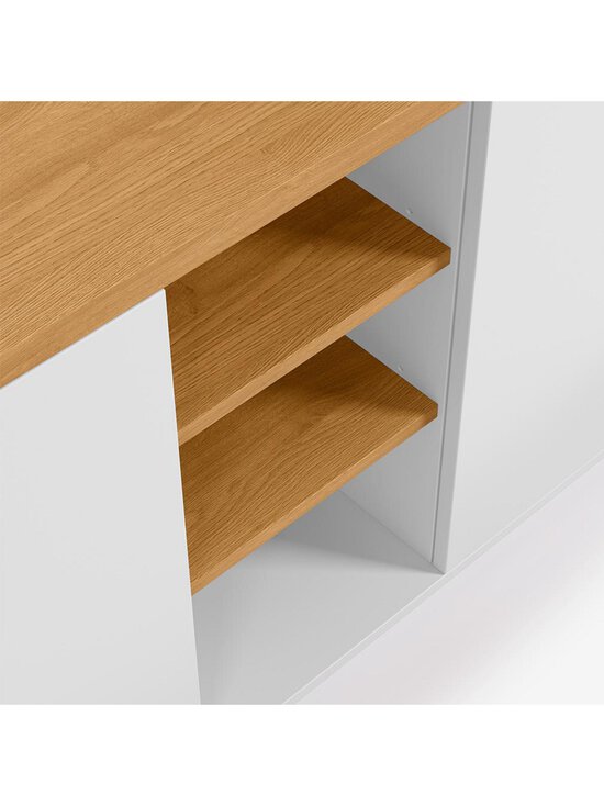 Kave Home - Abilen-senkki tammi/valkoinen 180 x 75 cm - WHITE | Stockmann - photo 3