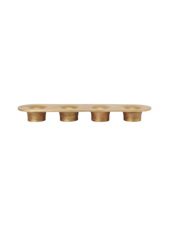 Ferm Living - Soothe 4 -kynttilänjalka - BRASS FINISH | Stockmann - photo 1