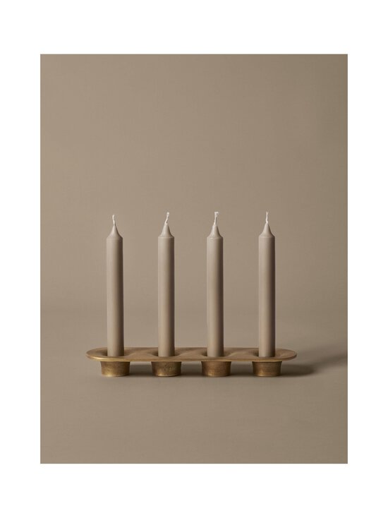 Ferm Living - Soothe 4 -kynttilänjalka - BRASS FINISH | Stockmann - photo 3
