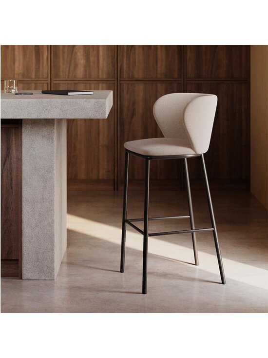 Kave Home - Ciselia-baarijakkara - BEIGE,MUSTA - photo 4 Kave Home - Ciselia-baarijakkara - BEIGE,MUSTA | Stockmann - photo 4