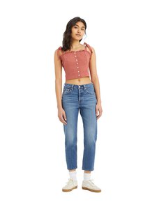 Levi's - 501 Crop -farkut - 246 MED INDIGO - WORN IN | Stockmann
