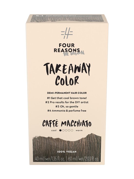 Four Reasons - Original TakeAway color -Hiusväri - 5.1 VIILEÄ RUSKEA | Stockmann - photo 1