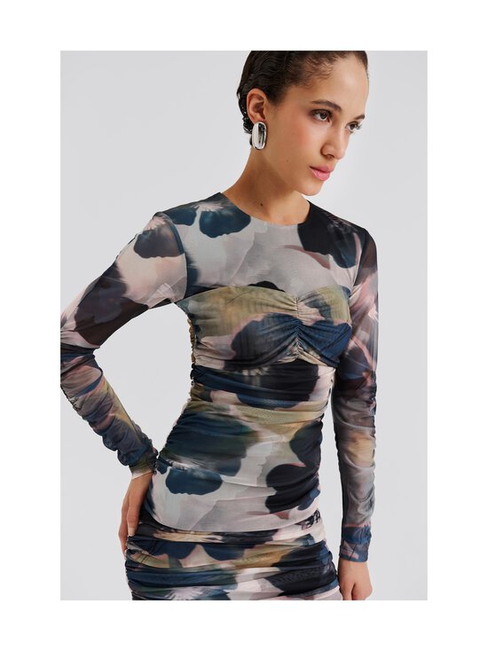 Malina - Elionora Sheer Jersey Midi -mekko - DUSTY POPPY | Stockmann - photo 6