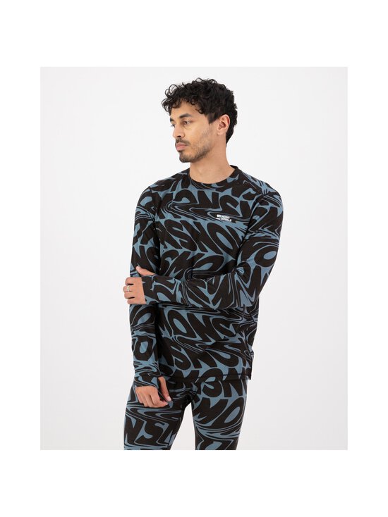 Mons Royale - M Cascade Merino -aluspaita - 923 SIGNAL LOST GOBLIN BLUE | Stockmann - photo 2