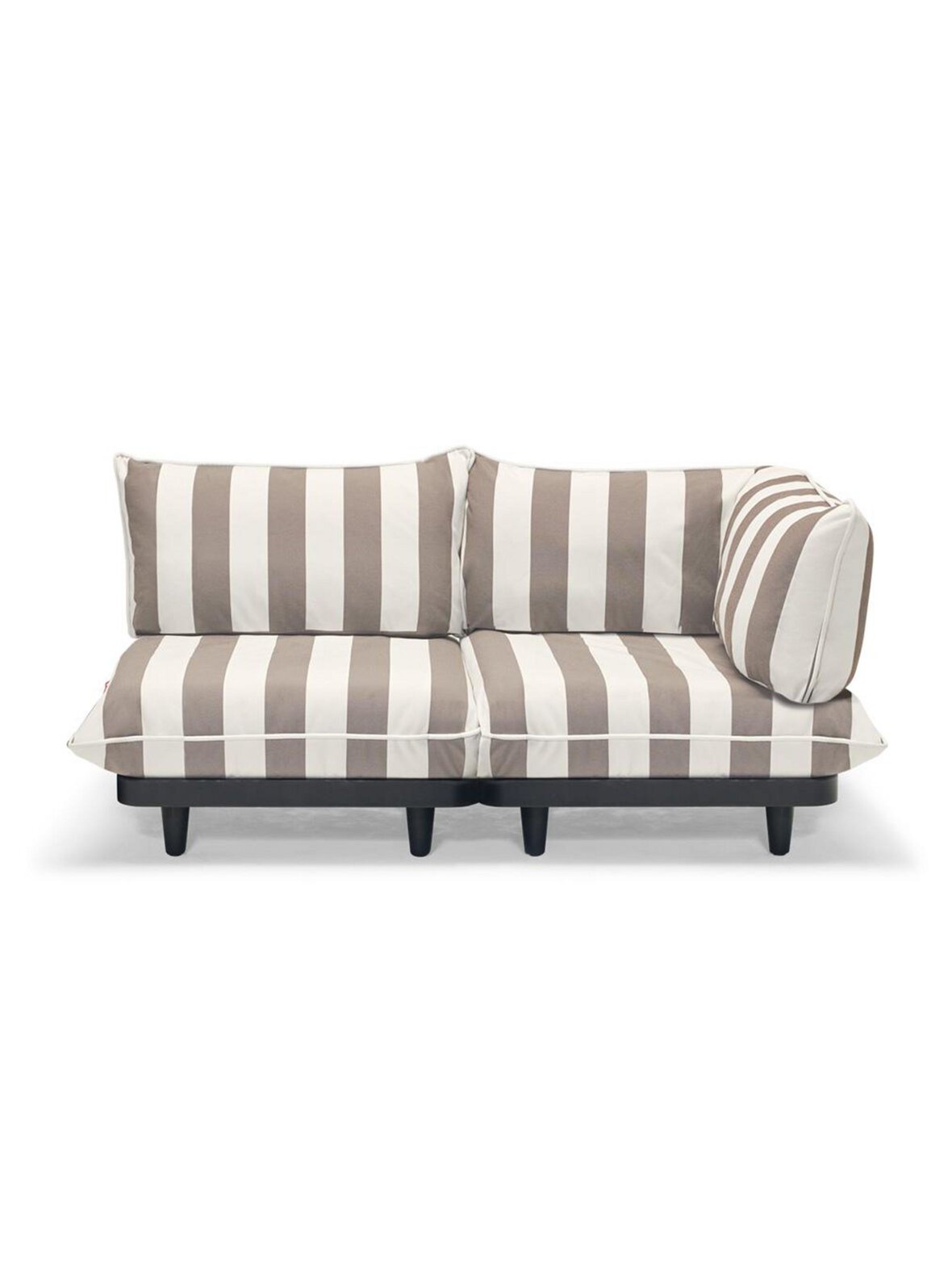 Paletti-ulkosohvasetti stripe cacao small / oikea