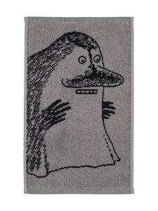 Moomin Arabia - Mörkö organiskās kokvilnas dvielis 30 x 50 cm - DARK GREY Moomin Arabia - Mörkö organiskās kokvilnas dvielis 30 x 50 cm - DARK GREY | Stockmann