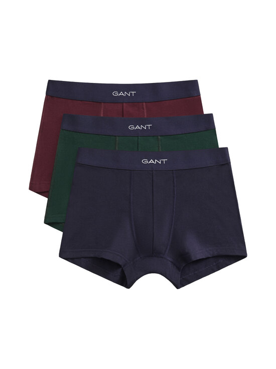 GANT - Bokserid Seasonal Waistband, 3 paari - 433 EVENING BLUE | Stockmann - photo 1