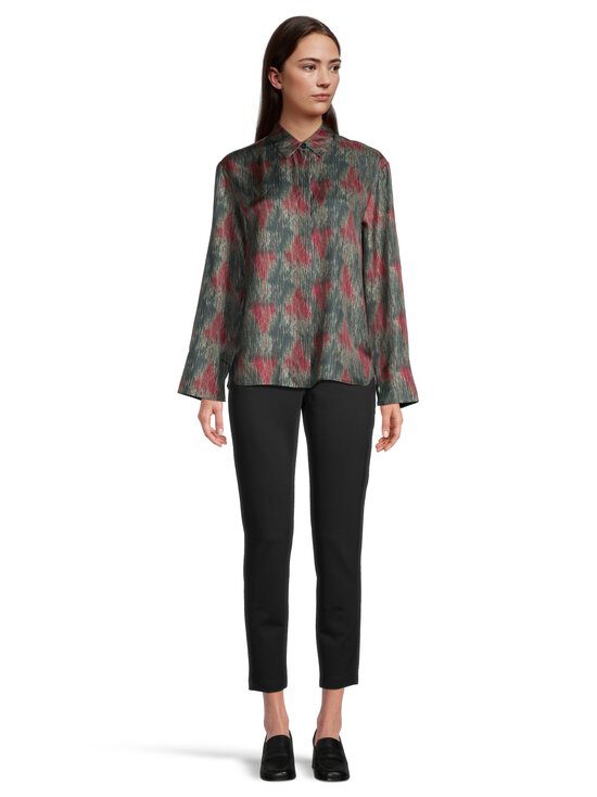 Max Mara MM - MMlospite-silkkipaitapusero - 002 DARK GREY | Stockmann - photo 2