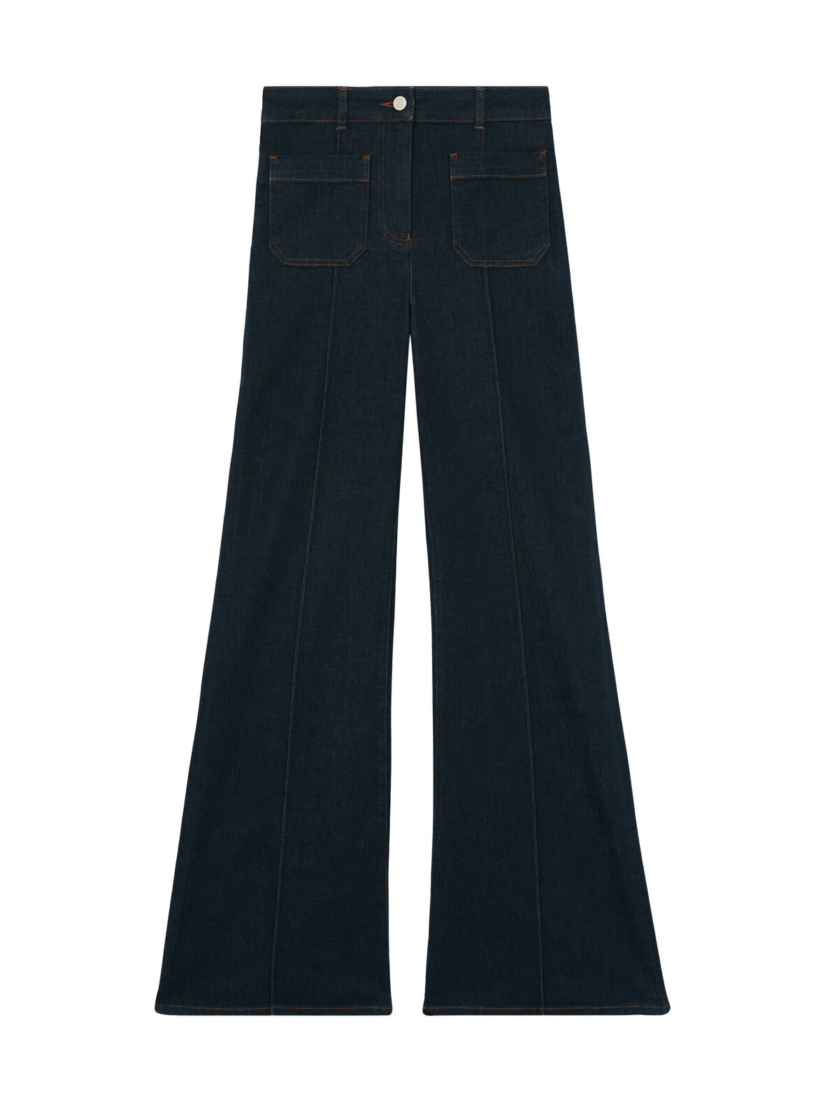 Sakura Flare Patch Pocket -farkut