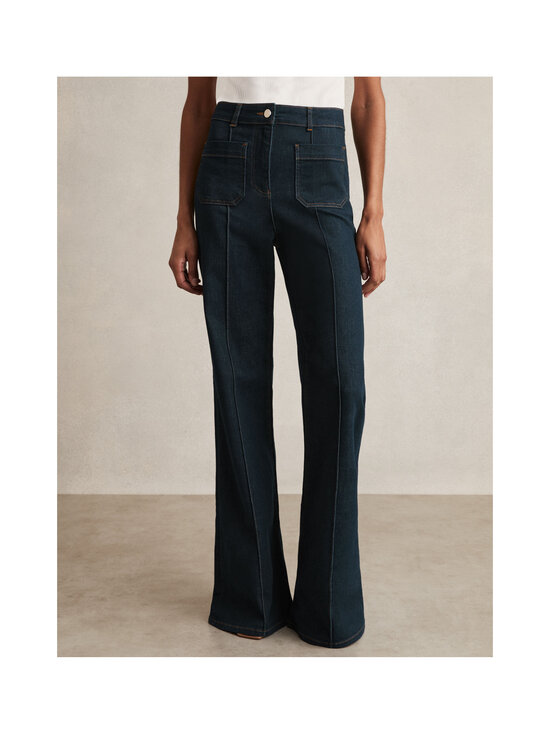 Reiss - Sakura Flare Patch Pocket -farkut - 12 DARK BLUE | Stockmann - photo 2