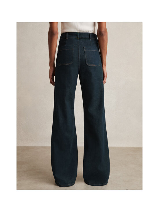 Reiss - Sakura Flare Patch Pocket -farkut - 12 DARK BLUE | Stockmann - photo 4