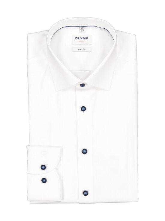 Olymp - Body Fit Contrast Button -kauluspaita - 00 WHITE - photo 1 Olymp - Body Fit Contrast Button -kauluspaita - 00 WHITE | Stockmann - photo 1