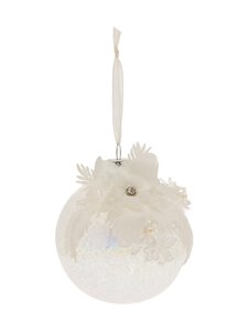 Villa Stockmann - Flower-lasipallo 10,2 cm - WHITE | Stockmann