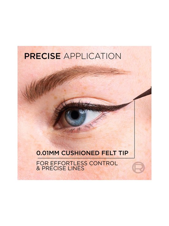 L'Oréal Paris - Haute Precision Felt-tip Eyeliner -silmänrajauskynä - BRUN LEATHER | Stockmann - photo 7