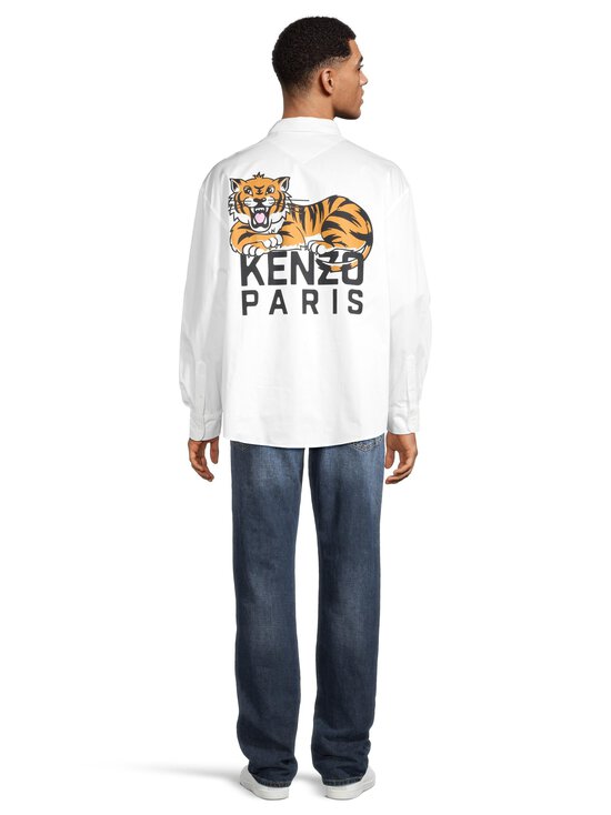 Kenzo - Happy Tiger Casual -kauluspaita - WHITE - photo 3 Kenzo - Happy Tiger Casual -kauluspaita - WHITE | Stockmann - photo 3