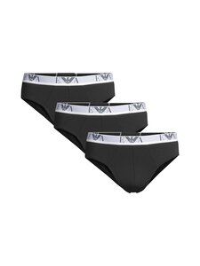 Emporio Armani - Bold Monogram -alushousut 3-pack - MC061 MC061 BLACK/BLACK/BLACK | Stockmann