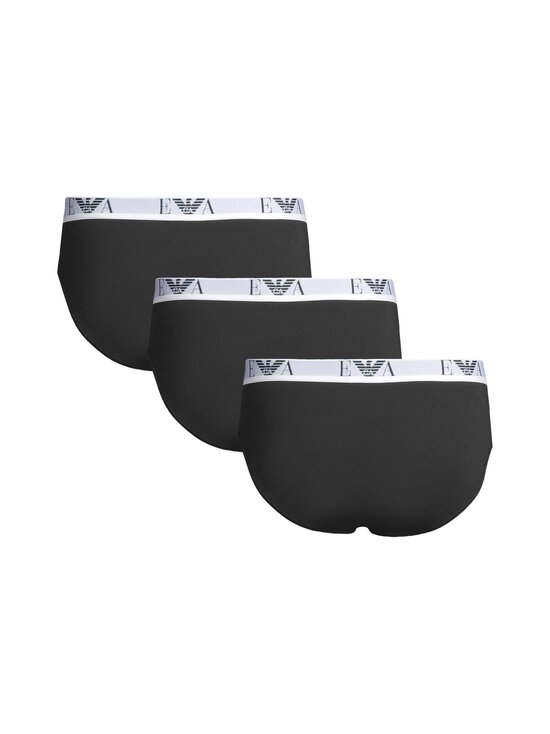 Emporio Armani - Bold Monogram -alushousut 3-pack - MC061 MC061 BLACK/BLACK/BLACK | Stockmann - photo 2