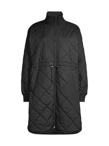 NOOM - Fiona stepēts mētelis - BLACK | Stockmann