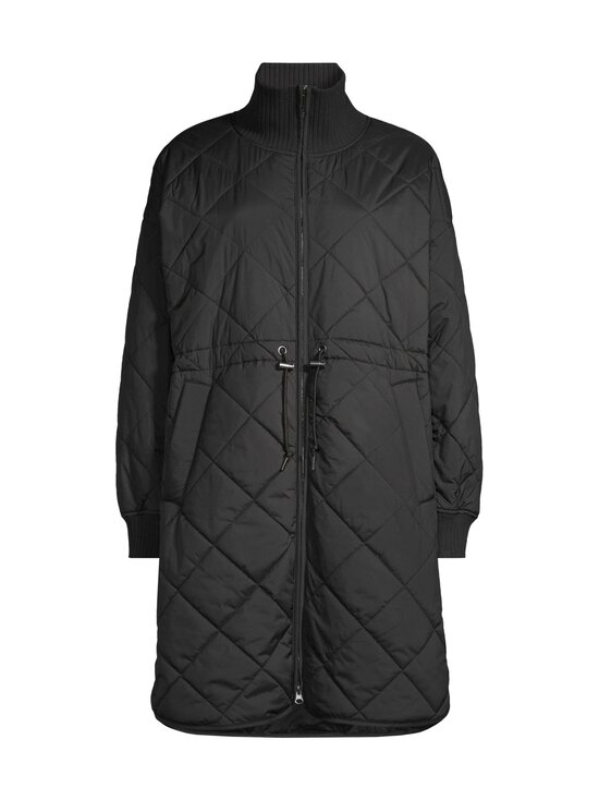 NOOM - Fiona stepēts mētelis - BLACK | Stockmann - photo 1