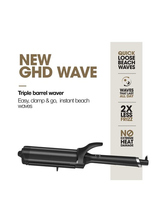 GHD - Wave Professional Triple Waver -kolmoislainerauta - BLACK - photo 2 GHD - Wave Professional Triple Waver -kolmoislainerauta - BLACK | Stockmann - photo 2