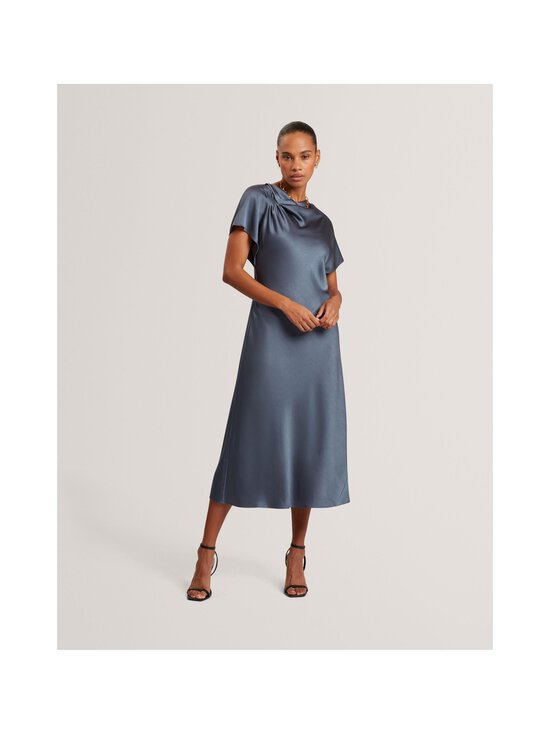 Ted Baker London - Dascha Draped Neck Bias -midimekko - GREY | Stockmann - photo 2
