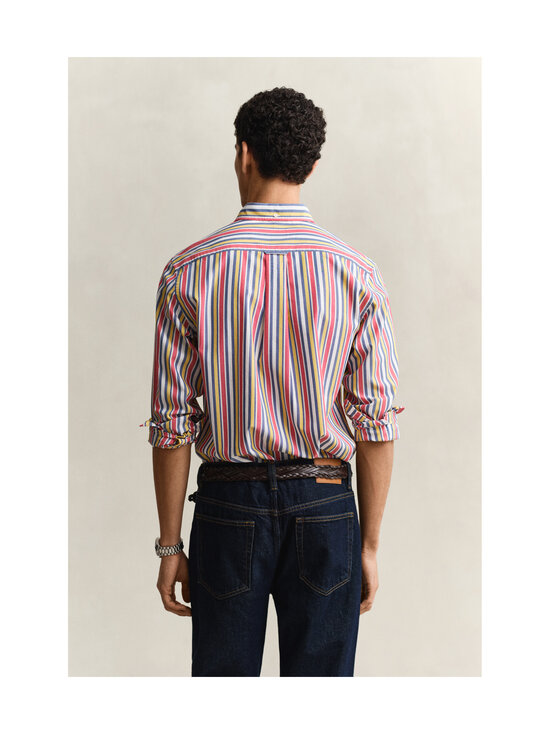 GANT - Regular Multistripe kokvilnas krekls ar pogām - 105 MULTICOLOR | Stockmann - photo 3
