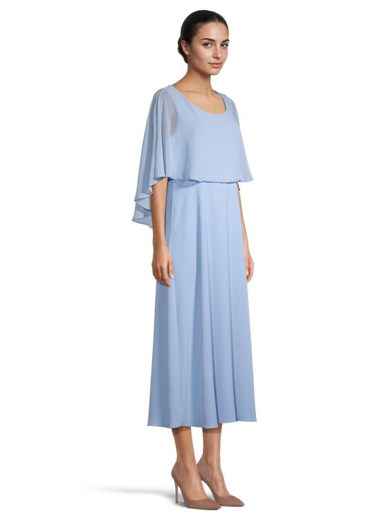 Joseph Ribkoff - Woven Twill With Chiffon Overlay -mekko - 4373 SKY BLUE | Stockmann - photo 4