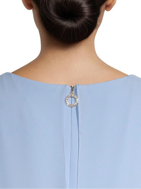 Joseph Ribkoff - Woven Twill With Chiffon Overlay -mekko - 4373 SKY BLUE | Stockmann - photo 6