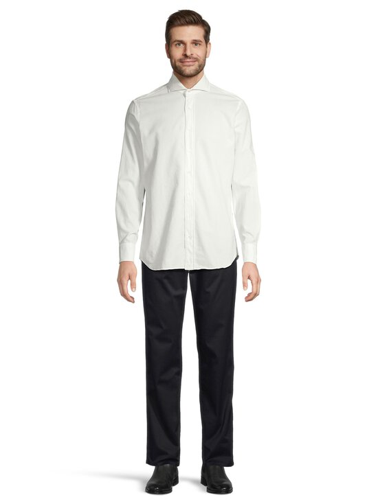 Lardini - Cnciro Man Washed -kauluspaita - 100 WHITE - photo 2 Lardini - Cnciro Man Washed -kauluspaita - 100 WHITE | Stockmann - photo 2