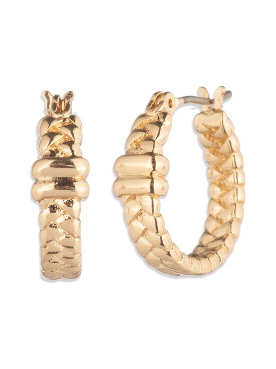 Lauren Ralph Lauren - Z Haeerringbone Hoop auskari - 710 GLD | Stockmann - photo 1