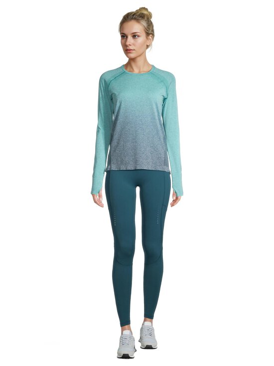 Sweaty Betty - Athlete Featherweight Seamless -treenipaita - 13757 DEEPGREEN LUSTREGREEN OMBRE | Stockmann - photo 2