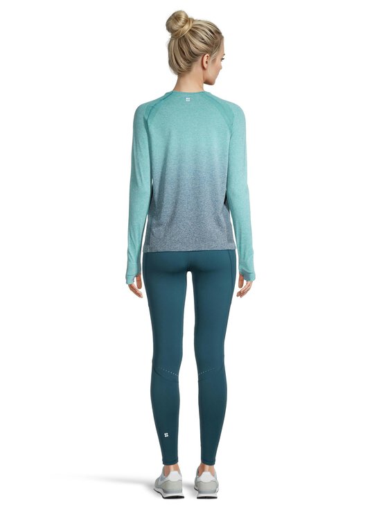 Sweaty Betty - Athlete Featherweight Seamless -treenipaita - 13757 DEEPGREEN LUSTREGREEN OMBRE | Stockmann - photo 3