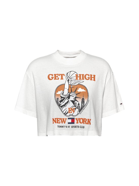 Tommy Jeans - Tjw Crp Sportees Liberty Shirt - YBR WHITE - photo 1 Tommy Jeans - Tjw Crp Sportees Liberty Shirt - YBR WHITE | Stockmann - photo 1
