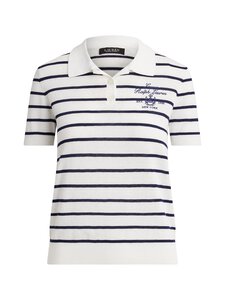 Lauren Ralph Lauren - Natrissa adīts džemperis - WHITE/REFINED NAVY | Stockmann