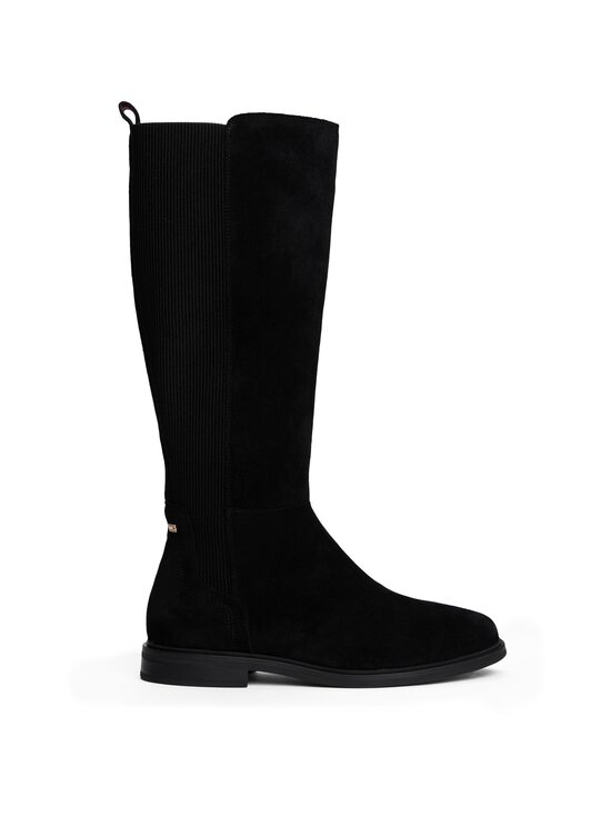 Tommy Hilfiger - Flag Suede Long Boot zābaki - BDS BLACK - photo 4 Tommy Hilfiger - Flag Suede Long Boot zābaki - BDS BLACK | Stockmann - photo 4