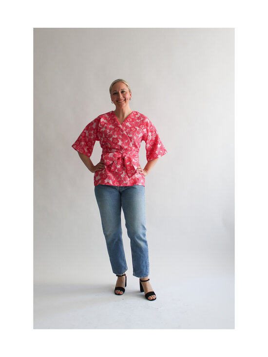 Lili Marleena - Flower Jacquard kimono - PINK | Stockmann - photo 3