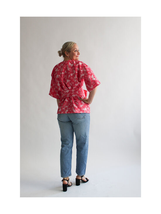 Lili Marleena - Flower Jacquard kimono - PINK | Stockmann - photo 4