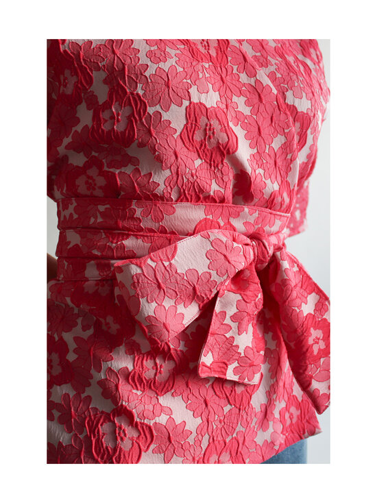 Lili Marleena - Flower Jacquard kimono - PINK | Stockmann - photo 5
