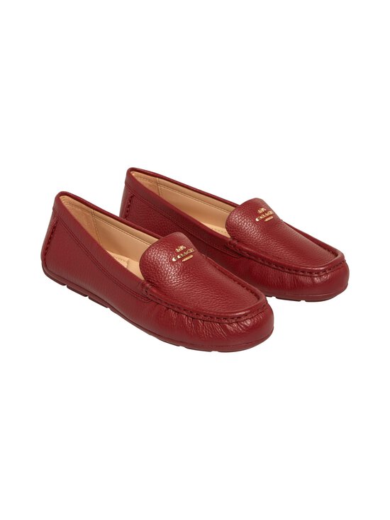 Coach - Marley Driver Leather Loafers - CHERRY | Stockmann - photo 5