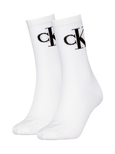 Calvin Klein - Sokid CKJ Monogram, 2 paari - 002 WHITE | Stockmann