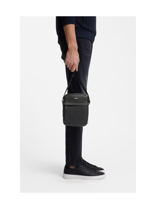 BOSS - Zair -nahkalaukku - 001 BLACK | Stockmann - photo 9