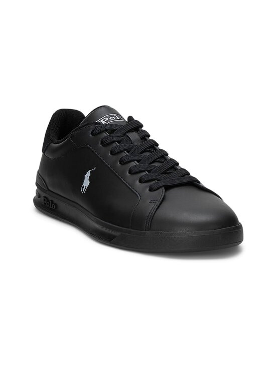 Polo Ralph Lauren - HRT CRT II Zemie ādas sporta apavi - BLACK/SOFT GREY PP | Stockmann - photo 2