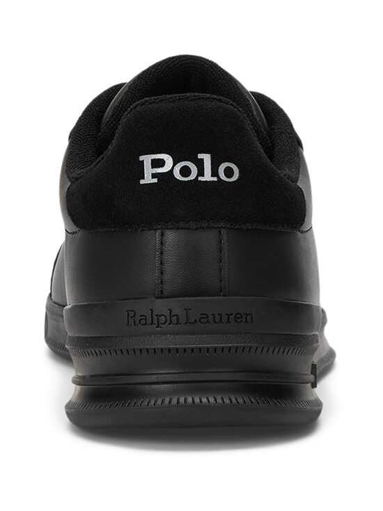 Polo Ralph Lauren - HRT CRT II Zemie ādas sporta apavi - BLACK/SOFT GREY PP | Stockmann - photo 4